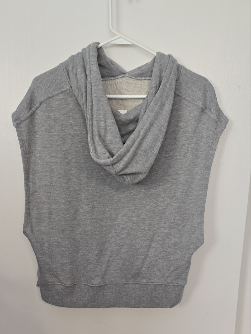 Spiritual Gangster Sleeveless Grey Hoodie with Yellow Logo Carpe Diem - Picture 6 of 8